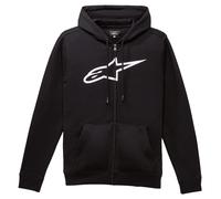 Alpinestars Ageless Zip V3, sweat à capuche zippé XL Noir/Blanc Noir/Blanc