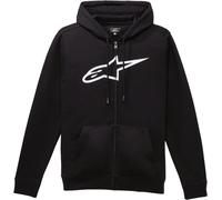 alpinestars Ageless Sweat à capuche zippé Noir/Blanc XL unisex