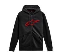 Alpinestars Ageless Zip Hoodie V3 Sweatshirt Homme Noir Rouge L