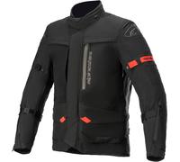 Alpinestars Altamira Gore-Tex Veste textile de moto, noir-rouge, taille L pour homme