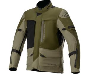 Alpinestars Altamira Gore-Tex Veste textile de moto, Vert militaire, Taille L