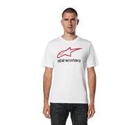 Alpinestars T-shirt Always 2.0 CSF manches courtes Blanc/Rouge/Noir XL