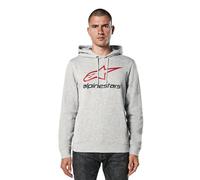 Alpinestars Always Hoodie V3 Sweatshirt Homme Mélange Gris/Rouge/Noir XL