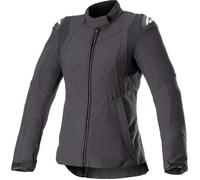 Alpinestars Alya Sport, veste textile imperméable pour femmes M Noir/Noir Noir/Noir
