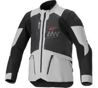 Alpinestars AMT-7 Air Blouson textile de moto, Noir/Blanc/Gris, Taille 3XL