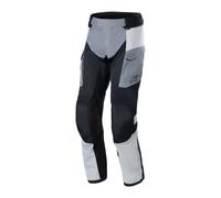 Alpinestars Andes Air Drystar Pantalon textile de moto imperméable, noir-gris, taille S pour homme