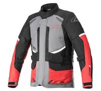 Alpinestars Andes V3 Drystar Veste textile moto, noir-gris-rouge, taille 3XL