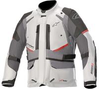 Alpinestars Andes V3 Drystar Veste textile moto, noir-gris-blanc, taille S pour homme