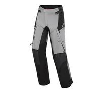 Alpinestars Andes V4 Drystar Pantalon textile de moto imperméable, noir-gris, taille L pour homme