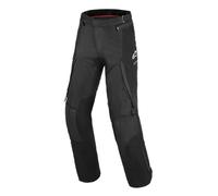 Alpinestars Andes V4 Drystar Short Pantalon textile de moto imperméable, noir, 2XL