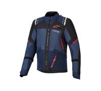 Alpinestars Andes V4 Drystar Veste textile de moto imperméable, blau/schwarz, XL