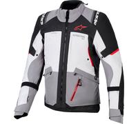Alpinestars Andes V4, veste textile Drystar M Gris Foncé/Gris/Rouge Gris Foncé/Gris/Rouge