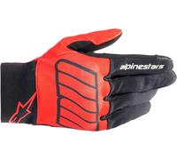 Alpinestars Aragon Gants de moto, Rouge/Noir, Taille 3XL