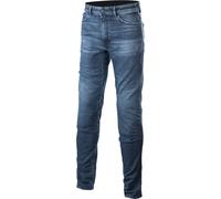 Alpinestars Argon Slim Fit Denim Pantalon textile moto, bleu, taille 30 pour homme