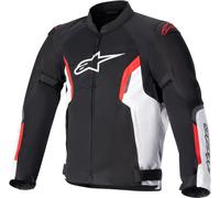 Alpinestars AST V2 Air, veste en textile XXL Noir/Blanc/Rouge Néon Noir/Blanc/Rouge Néon