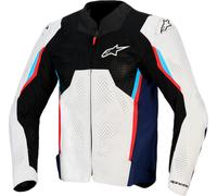 Alpinestars AST V3 Air, veste en textile 4XL Argent/Noir/Bleu Foncé/Rouge Clair Argent/Noir/Bleu Foncé/Rouge Clair