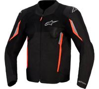 Alpinestars AST V3 Air, veste en textile L Noir/Gris Foncé/Rouge Néon Noir/Gris Foncé/Rouge Néon