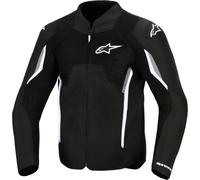 Alpinestars AST V3 Air Veste textile de moto perforée, Noir/Gris/Blanc, Taille 2XL