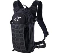 Alpinestars AT-9 Sac à dos moto, noir/gris foncé, Taille unique