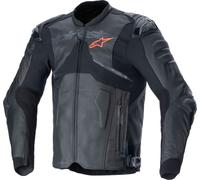 Alpinestars Atem V5, veste en cuir 60 Noir Noir