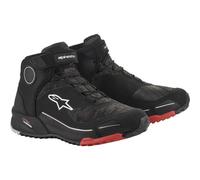 Alpinestars CR-X, chaussures Drystar 10.5 US Noir/Marron/Rouge Noir/Marron/Rouge