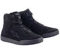Alpinestars Baskets de moto chromées unisexes, noires, 40 EU, Noir, 40 EU