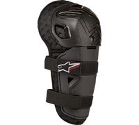§Genouillères Enfant Alpinestars Bionic Action Kickstart Noir-Rouge§