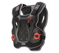 Alpinestars Bionic Action Veste protectrice, noir-rouge, taille XL 2XL
