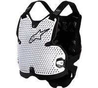 Alpinestars Bionic Action V2 Gilet protecteur, Blanc/Noir, Taille XL-2XL