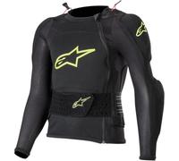 Alpinestars Bionic Plus Youth Protection Jacket - Long Sleeve Black/Fluo Yellow