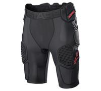 Alpinestars Bionic Pro Short protecteur, noir-rouge, taille L