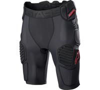 Alpinestars Bionic Pro Short protecteur, noir-rouge, taille L