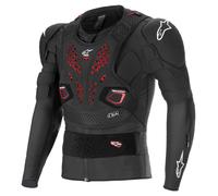 alpinestars Bionic Pro V3 Veste Avec Protections Noir/Rouge/Blanc L noir L