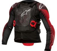 Alpinestars Bionic Tech Veste de protection de la jeunesse, noir/rouge, Taille L/XL