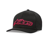 Alpinestars, Blaze Flexfit , Casquette De Baseball - Homme - Noir Rouge - LXL