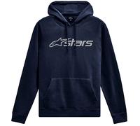 Alpinestars Blaze V3, sweat à capuche L Bleu Foncé/Gris Bleu Foncé/Gris