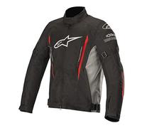 Alpinestars Blouson moto Gunner V2 Wp Jacket Black Gray Red, Noir/Gris/Rouge, L