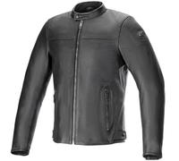 Alpinestars Blouson en cuir Blacktrack Noir Taille S Homme