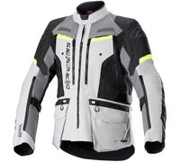Alpinestars Bogotá Pro, veste textile Drystar 3XL Gris Clair/Gris Foncé/Jaune Néon Gris Clair/Gris Foncé/Jaune Néon