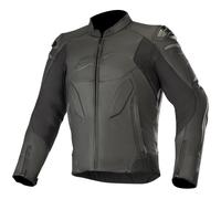 Alpinestars Blouson en cuir Caliber Gris Taille 60 Homme