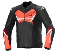 ALPINESTARS Blousons et Vestes Faster V3 Airflow Black / Red Fluo 50