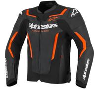 ALPINESTARS Blousons et Vestes GP Force V2 Leather Airflow Black / Red Fluo 52