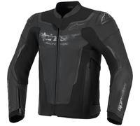 Alpinestars Blouson moto en cuir GP Force V2 Noir/Noir Taille 54 Homme