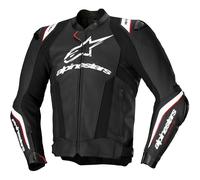 Alpinestars Veste en cuir Missile V3 Ignition Noir/Blanc Taille 48