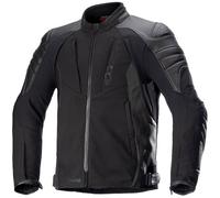 Alpinestars Proton, veste textile imperméable S Noir/Noir Noir/Noir