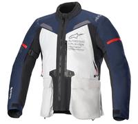 Alpinestars ST-7 2L Gore-Tex Veste textile de moto imperméable, gris-bleu, taille 2XL