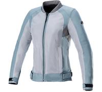 Alpinestars Eloise V2 Air Veste textile de moto pour dames, gris-vert, taille M pour femmes
