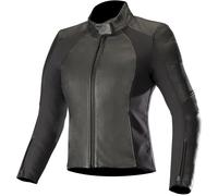 Alpinestars Veste moto en cuir Vika V2 Femme Noir Taille 50