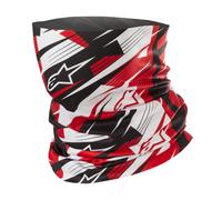 Alpinestars Cache-cou Blurred Noir/rouge Taille unique