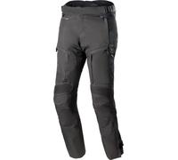 Alpinestars Bogota Pro Drystar 4 Seasons pantalon textile de moto imperméable, noir, Taille Long 4XL
